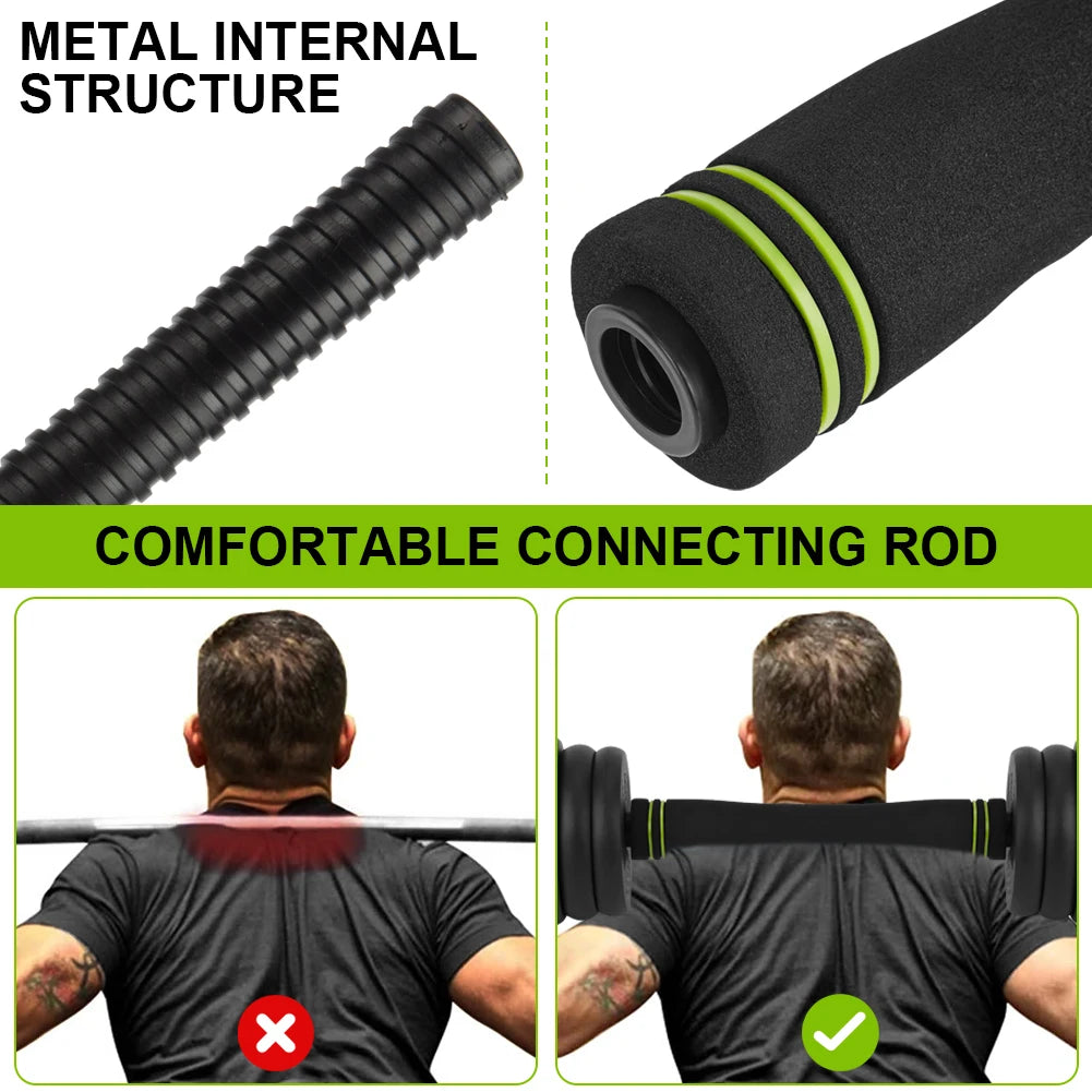 4-in-1 Adjustable Dumbbell Set 44-88lbs for Home Gym Strength Training