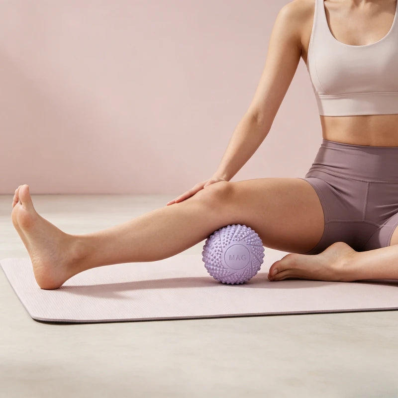 Yoga Massage Ball Set - Spiky & Peanut Balls for Muscle Relief