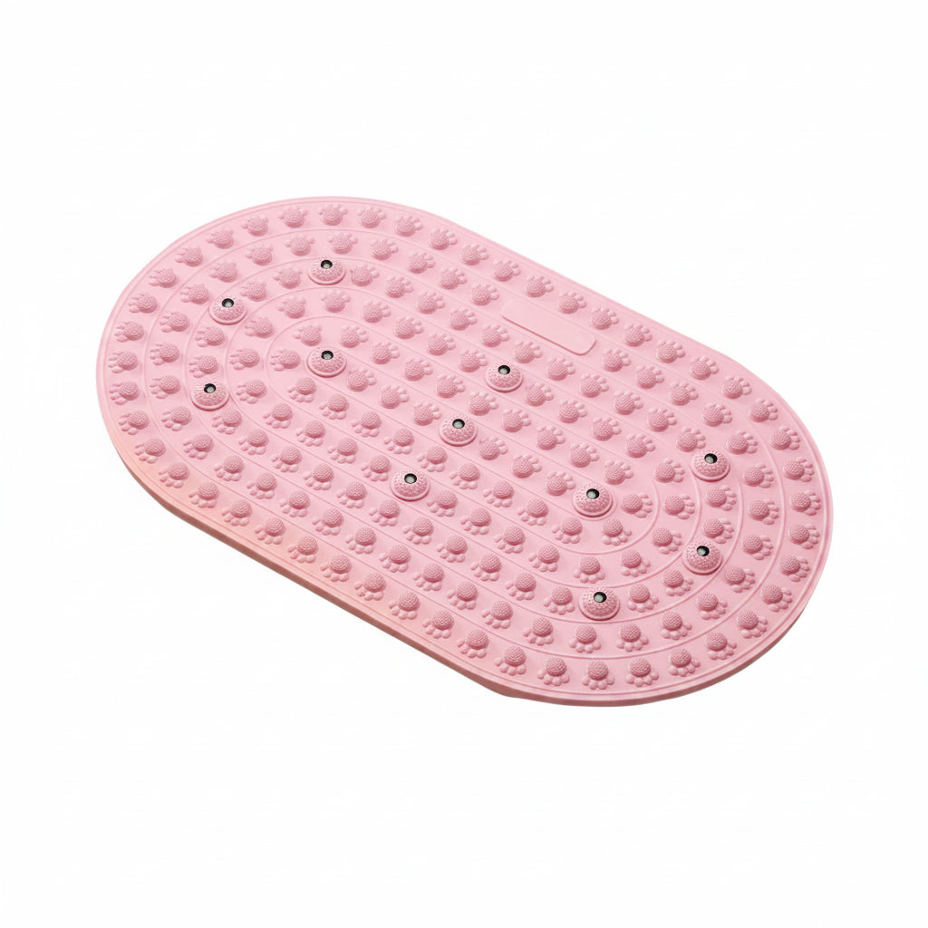 Acupressure Foot Massage Mat - Portable Stone Walk Anti-Fatigue Board