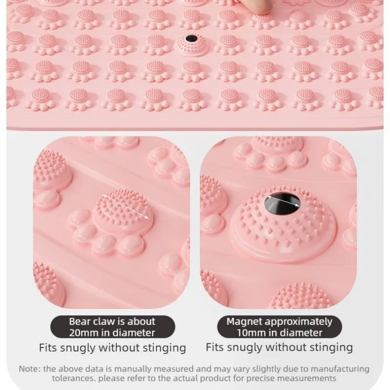 Acupressure Foot Massage Mat - Portable Stone Walk Anti-Fatigue Board
