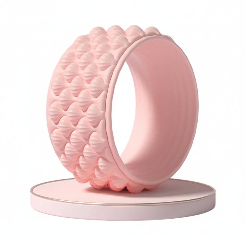 Yoga Wheel Roller - Durable Eco-Friendly Backbend & Core Fitness Tool