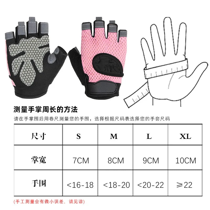 Weightlifting Training Gloves with Wrist Support for Gym & Fitness