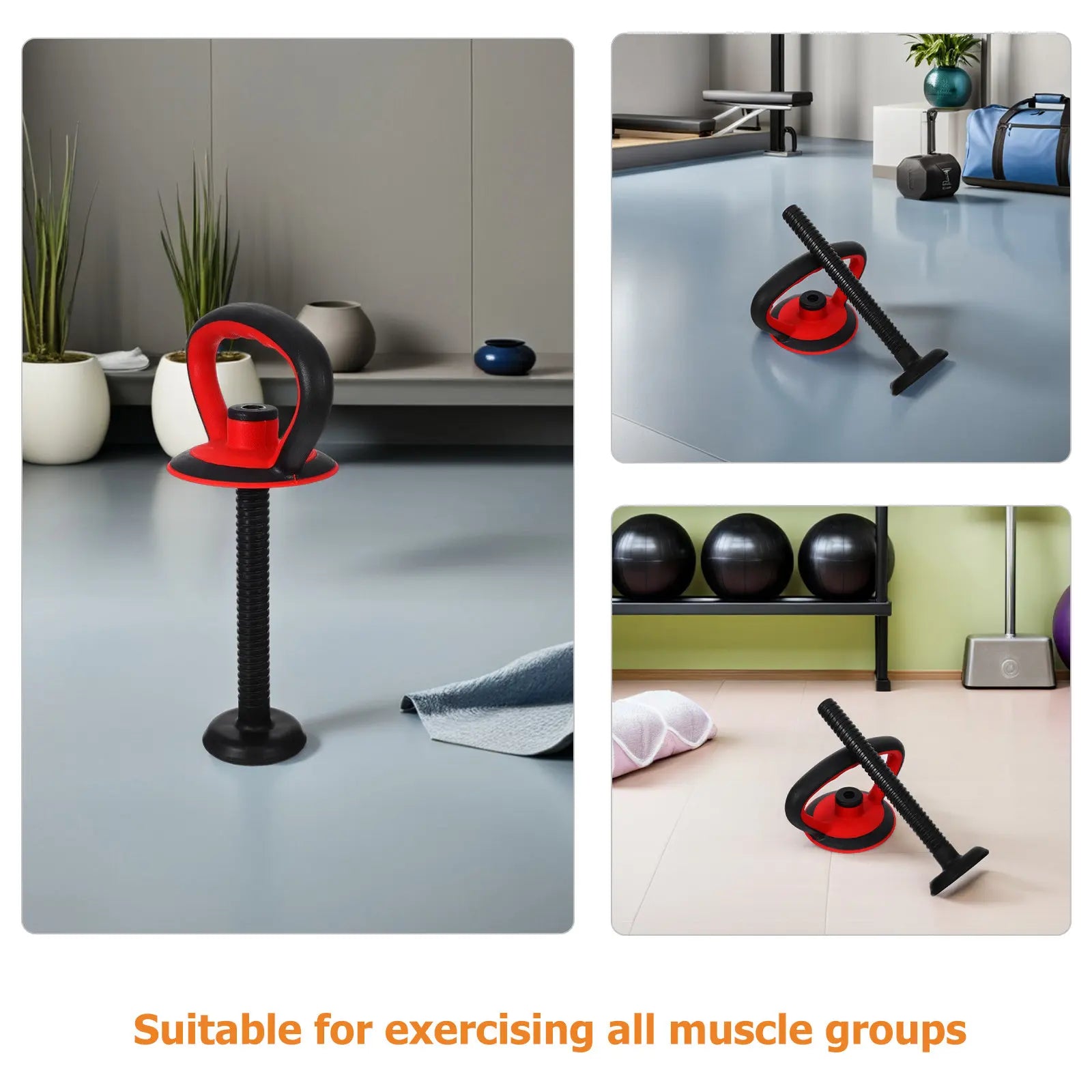 Adjustable Kettlebell Handle Set - 2-Piece Portable Home Gym Grips
