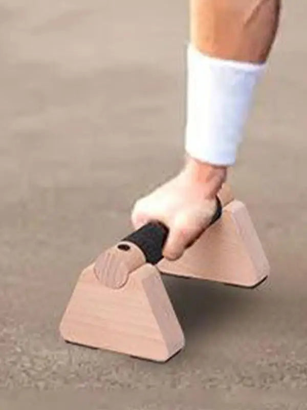 Solid Wood Parallettes Calisthenics Bars for Home Gym Workouts
