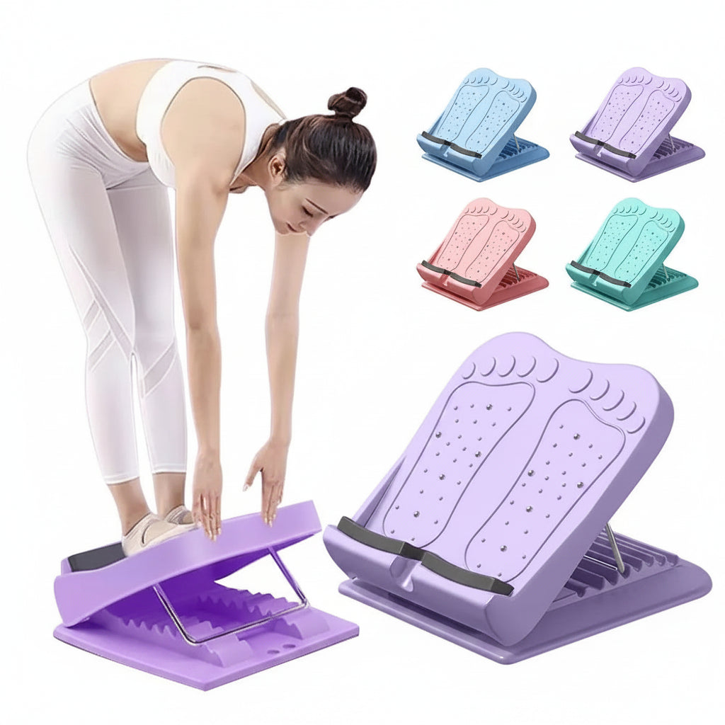 Adjustable Slant Board - Magnetic ABS Calf Stretcher for Therapy