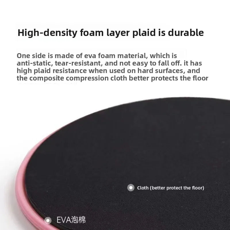 Core Sliders Dual-Sided Gliding Discs for Abdominal & Full Body Workouts
