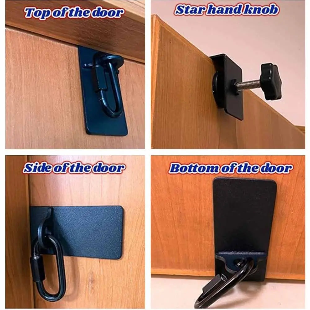 Heavy Duty Metal Door Anchor for Resistance Bands & Home Gym