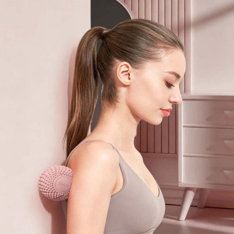 Yoga Massage Ball Set - Spiky & Peanut Balls for Muscle Relief