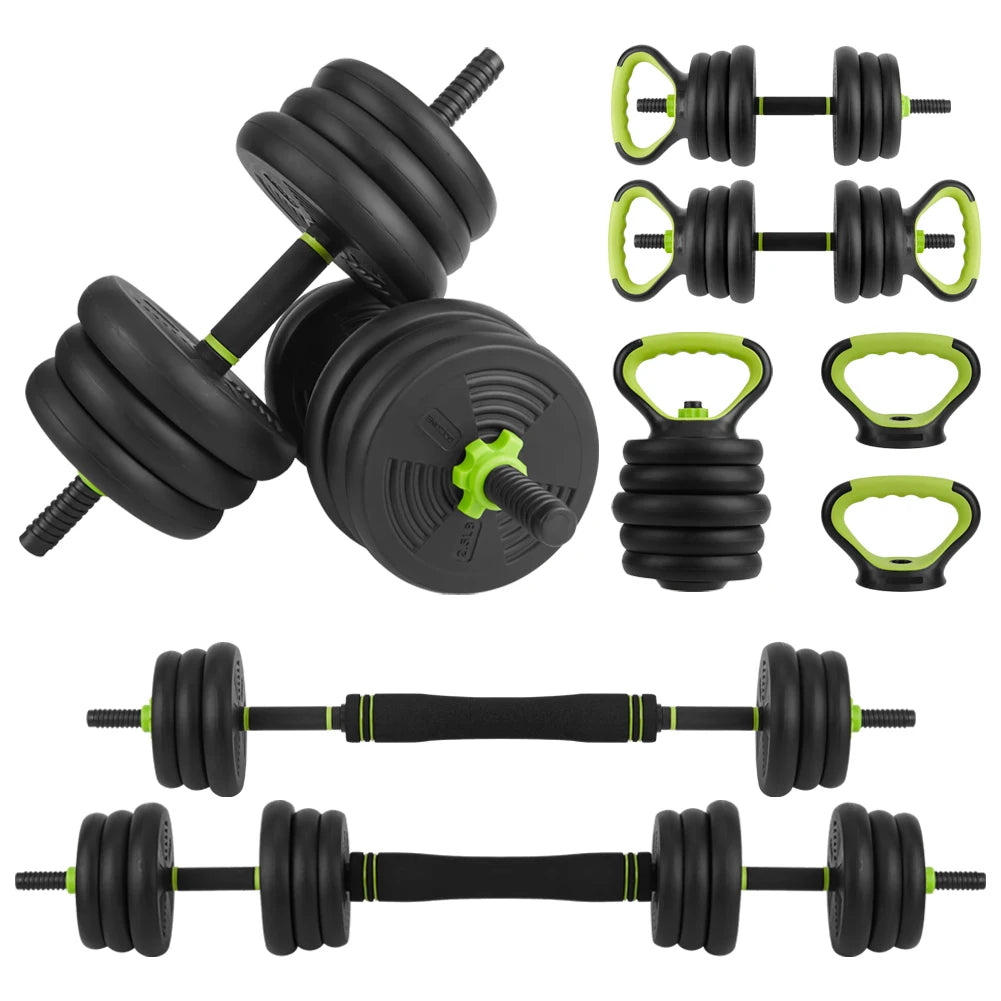 4-in-1 Adjustable Dumbbell Set 44-88lbs for Home Gym Strength Training